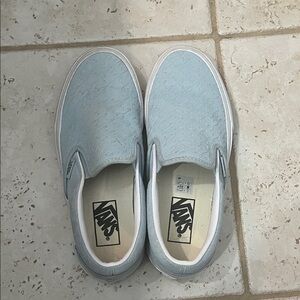 Vans Sky Blue Slip-Ons